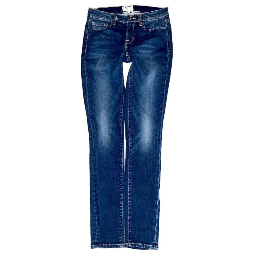 FRAME Le Skinny de Jeanne in Paris Wash Ankle Jeans Size S (Small) W27"xL28"